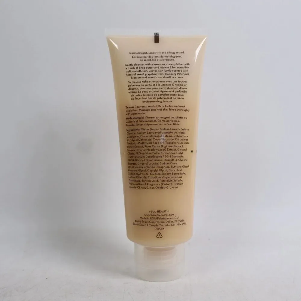BeautiControl Glimmer & Glam Creme Body Wash 6.7 oz Shea Butter & Vitamin E